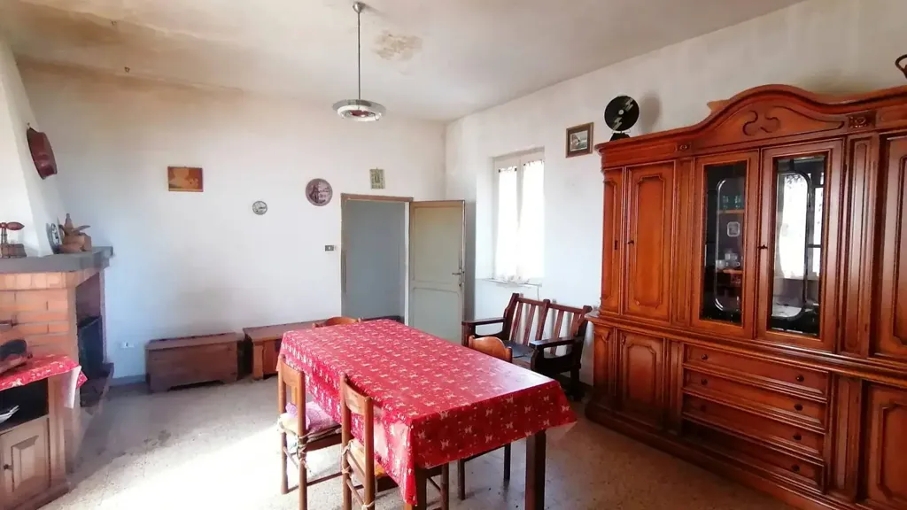 Söögituba - Stone Cottage with Views in San Venanzo