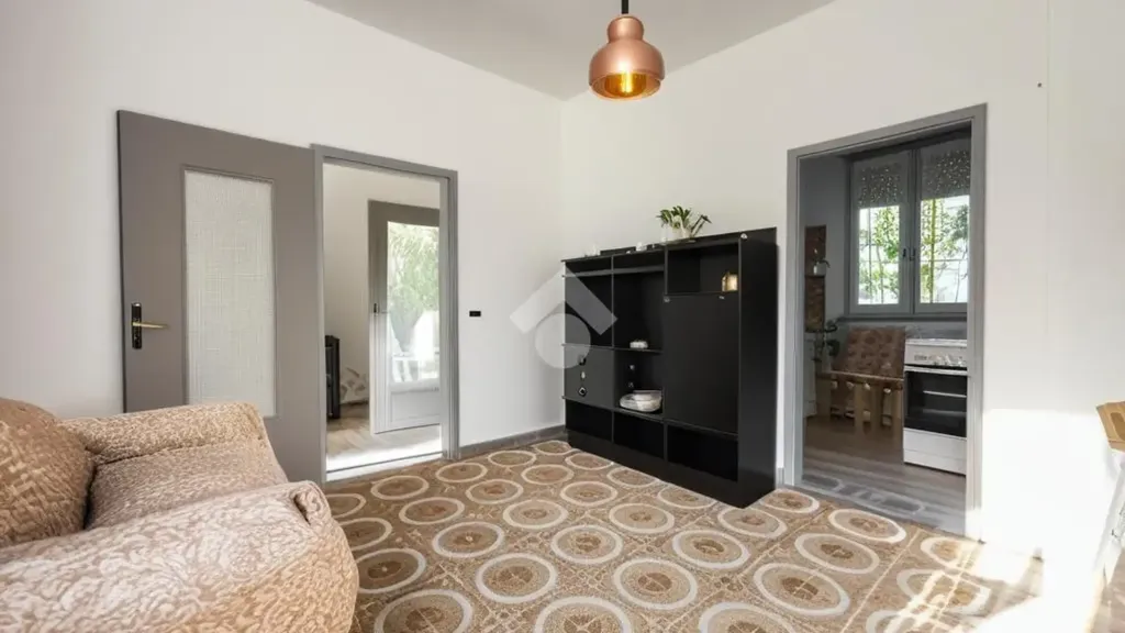Séjour - Semi-detached House with Garden in Nimis