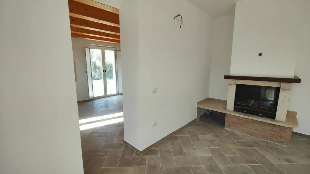 Séjour - Rustic House with Garden in Castignano