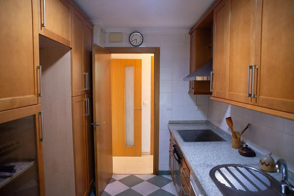 Köök - Apartment with Air Conditioning in Camas