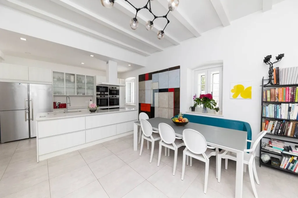 Cuisine - Three-Storey Villa with Sea View in Bribir