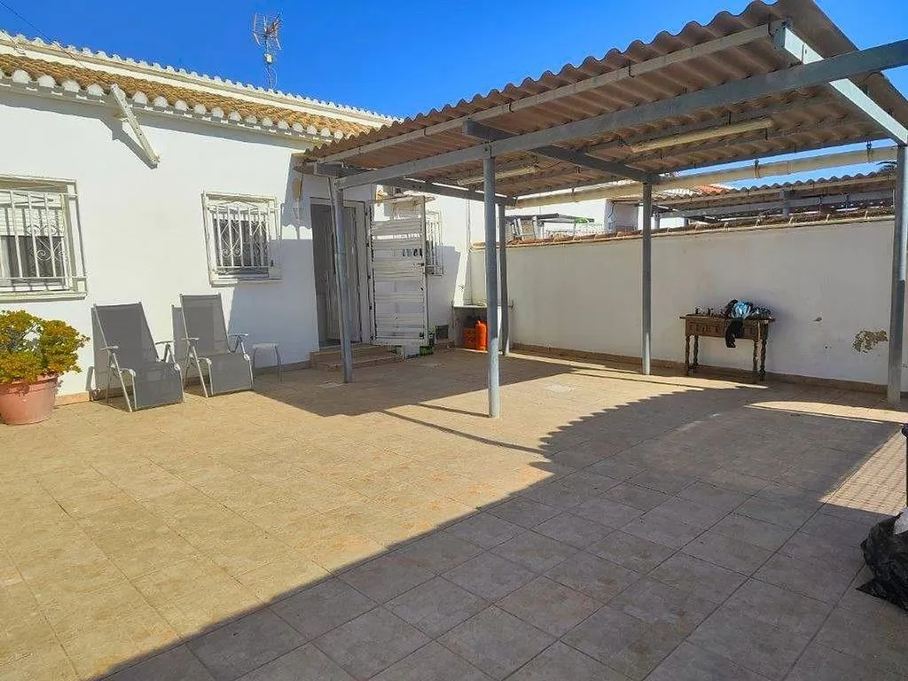 Terrace - Semi-Detached House Near Beach in Dénia