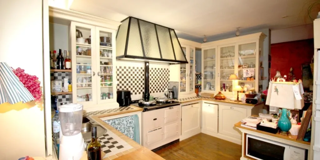 Köök - Charming Townhouse with Garden in Deinze