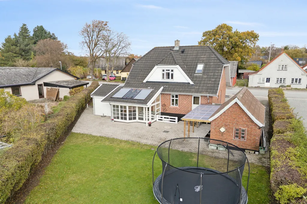 Vue aérienne - Maison 6 pièces à Slagelse