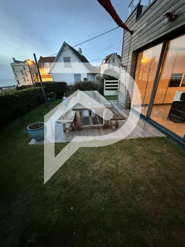 Terrass - Renovated House with Sea View in Ambleteuse