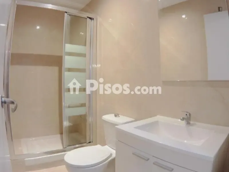 Salles de bain - 2-Bedroom Flat in Usera, Madrid