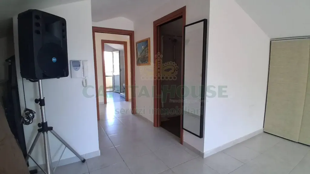 Entrée - Mansarded Apartment with Balcony in Vitulazio