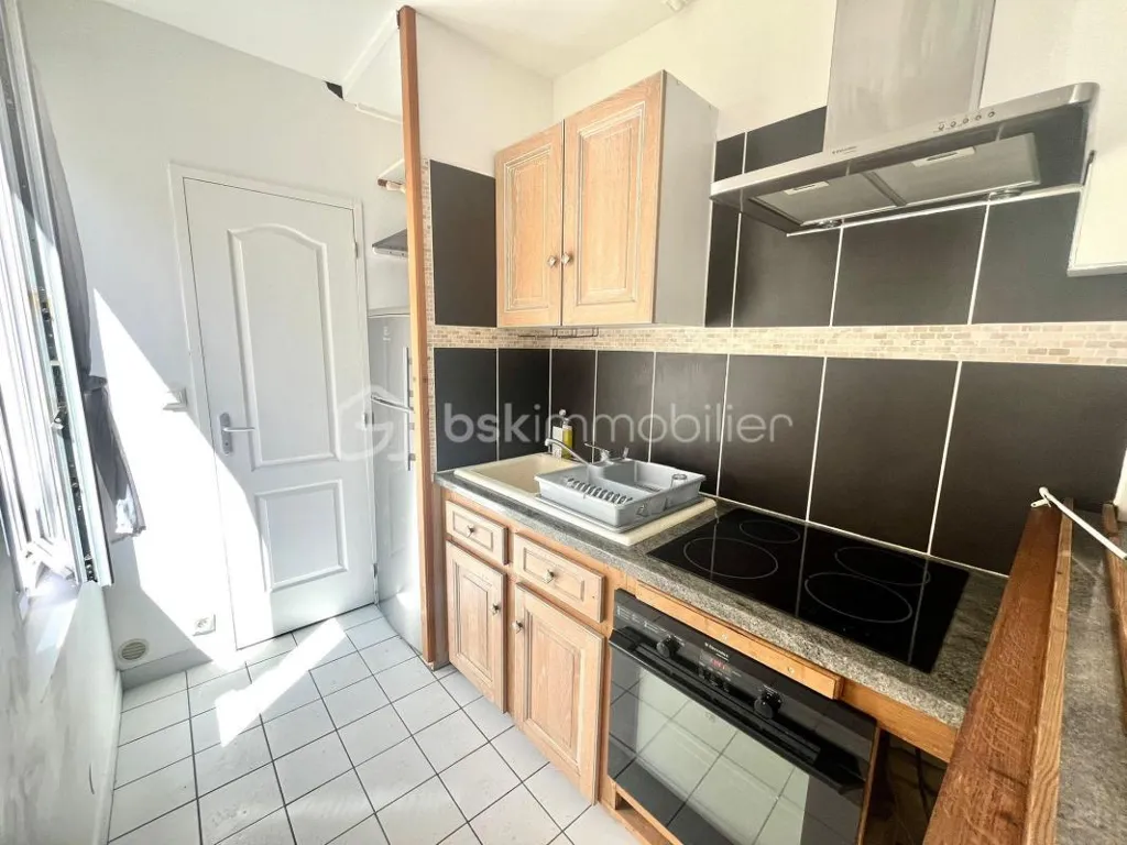 Cucina - Mezzanine Studio in Paris 20e