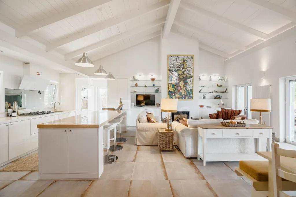 Soggiorno - T4 House with Infinity Pool in Possanco
