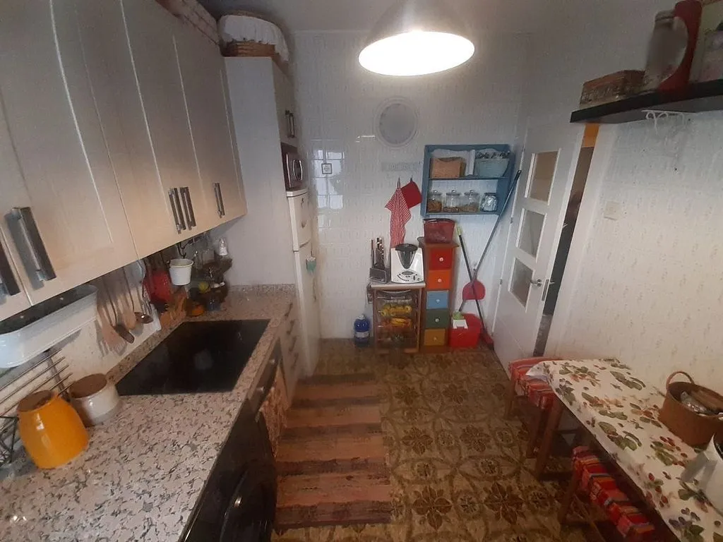 Köök - Apartment with Heating in San Lázaro