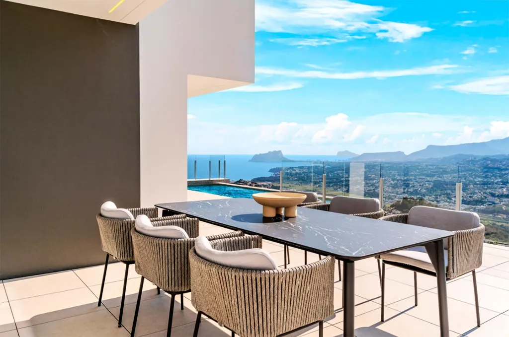 Terrasse - Contemporary Villa with Infinity Pool in Benitachell