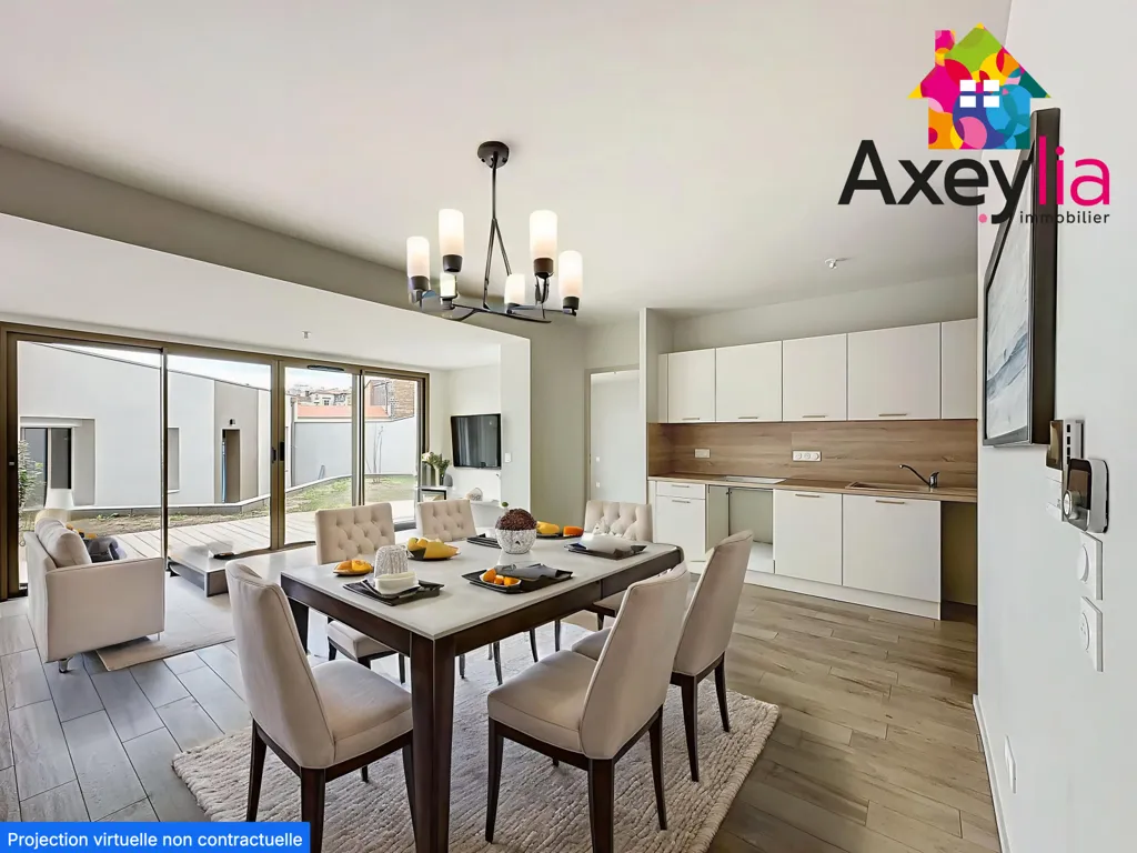 Söögituba - T2 Apartment with Terrace in Roanne Centre