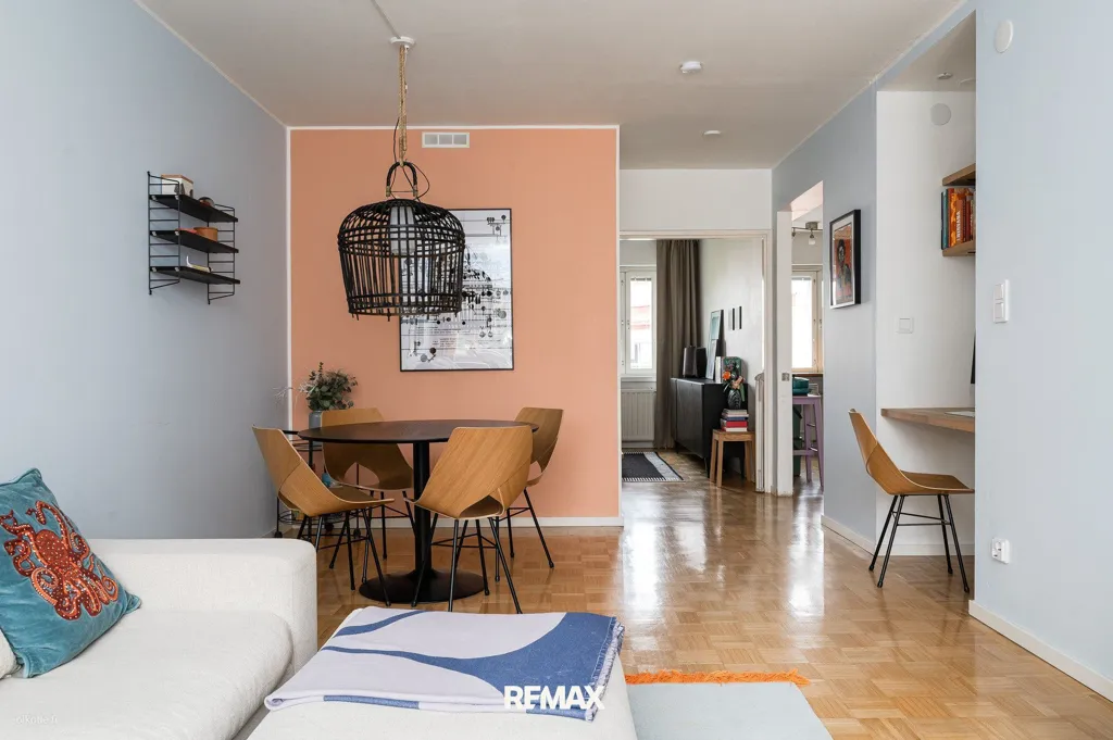 Séjour - Bright Apartment with Balcony in Central Lahti