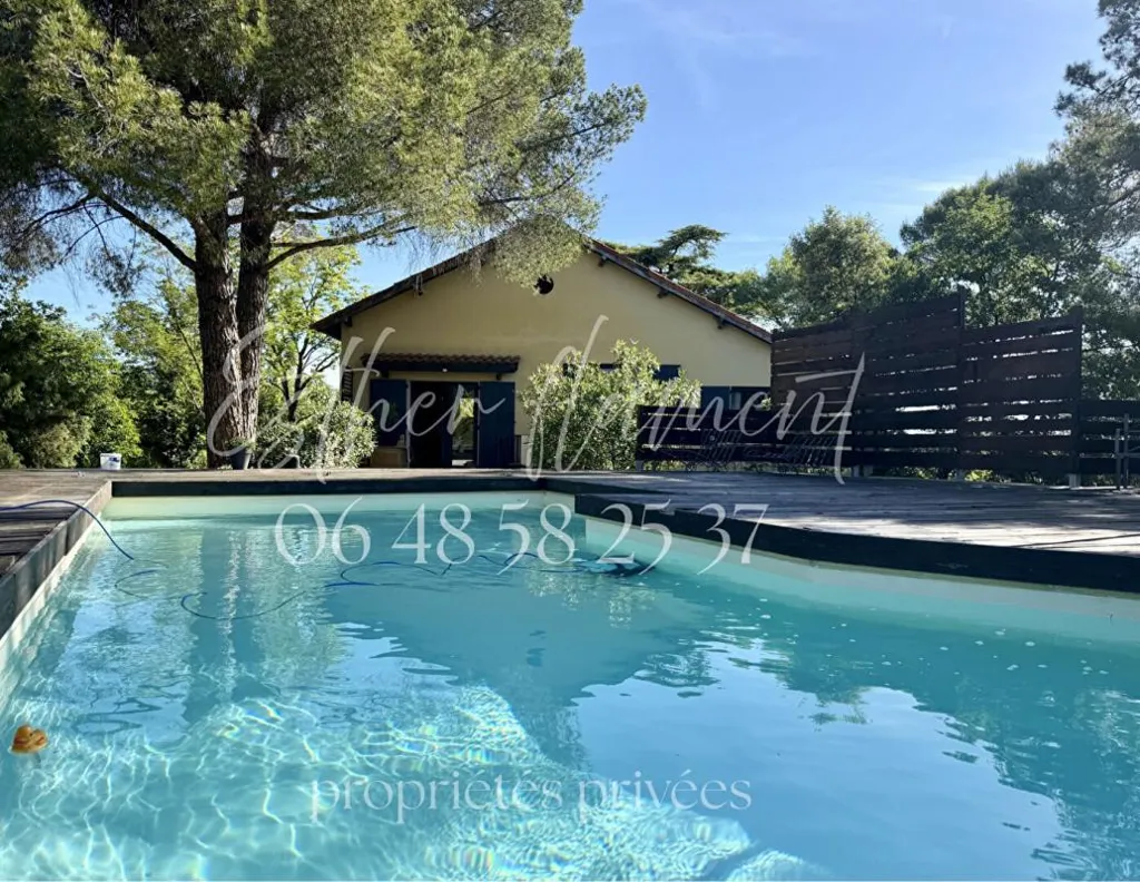 Piscina - Characterful House with Pool in Rousson