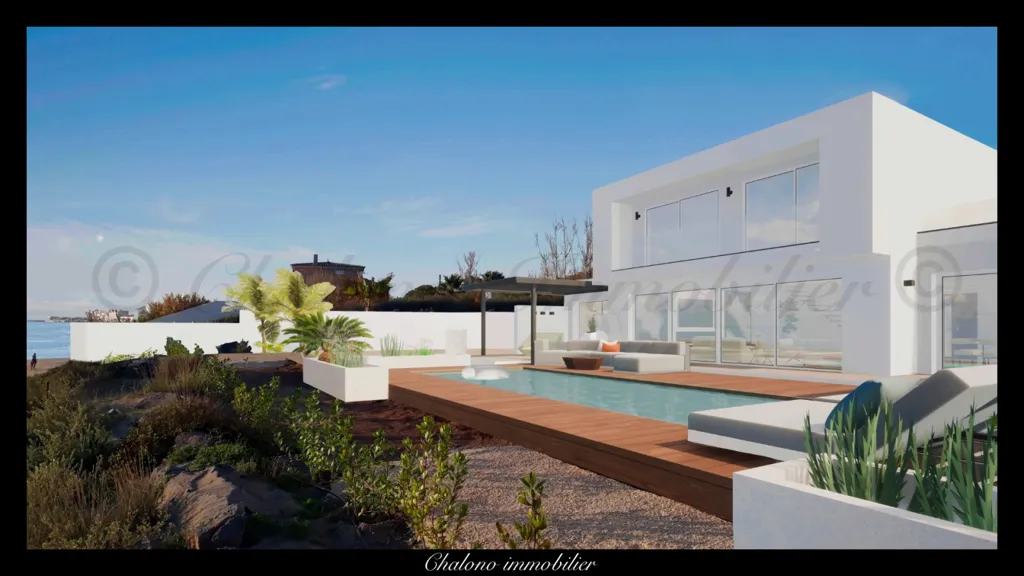 Villa with Direct Beach Access in Grau d'Agde