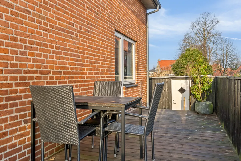 Terrasse - Classical Villa with Garden in Silkeborg Sydby