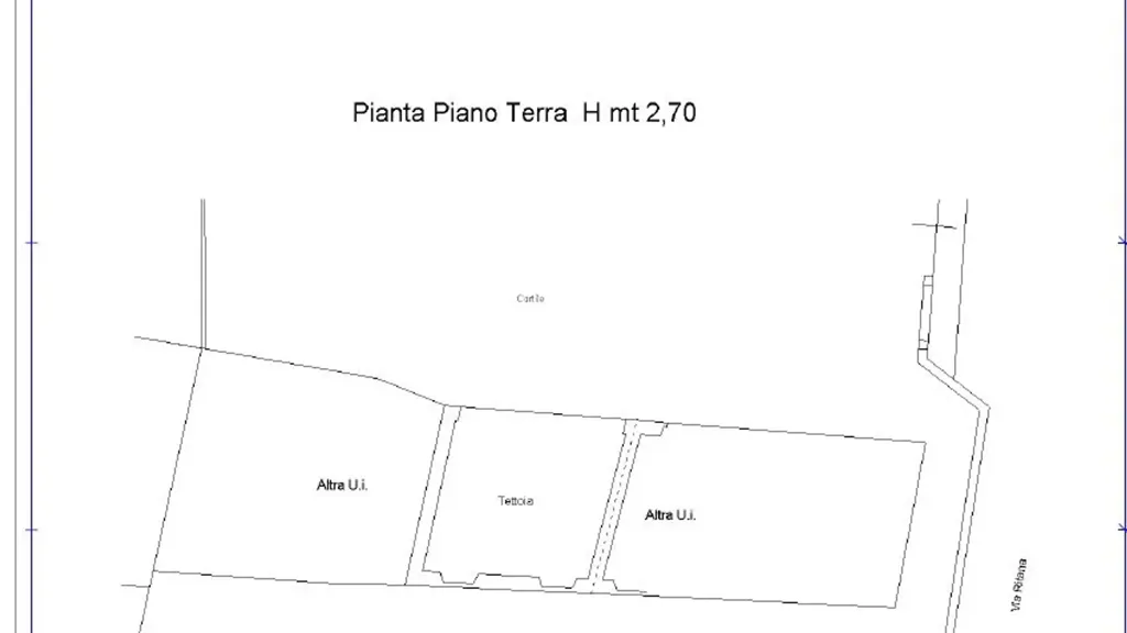 Plan - Rustic House with Panoramic View in San Sebastiano da Po