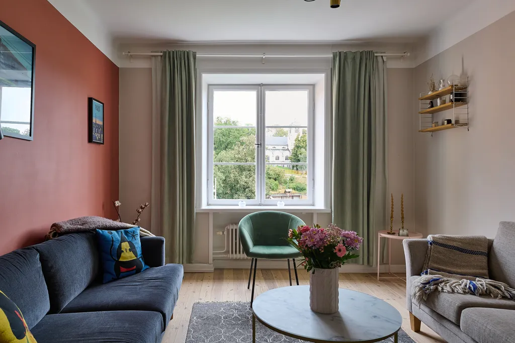 Elutuba - Terraced House with Garden View in Vasastan