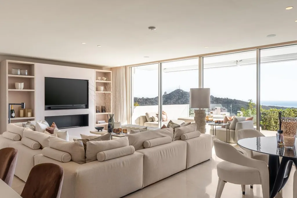 Soggiorno - Luxury Flat with Sea View in Ojén