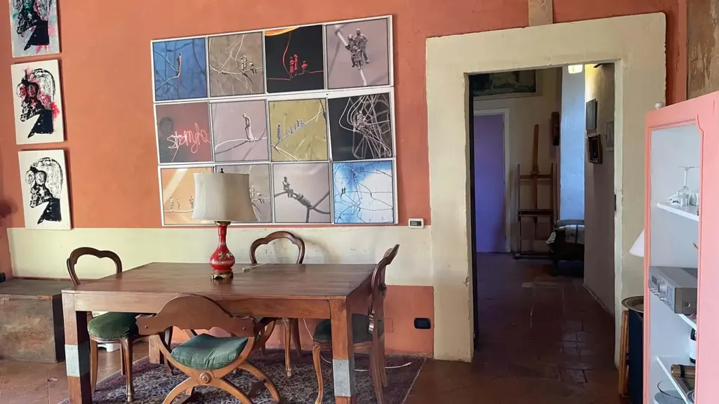 Salle à manger - Studio Apartment with Private Garden in Rome