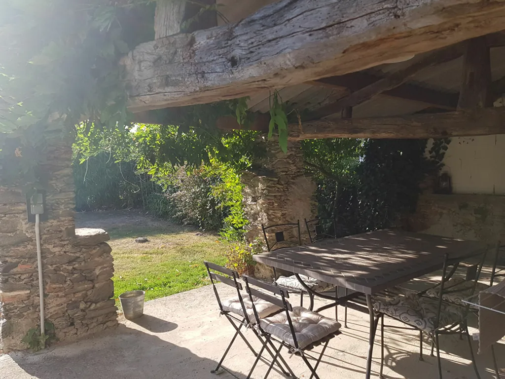 Terrasse - Maison à Bois De Cene avec deux logements loués