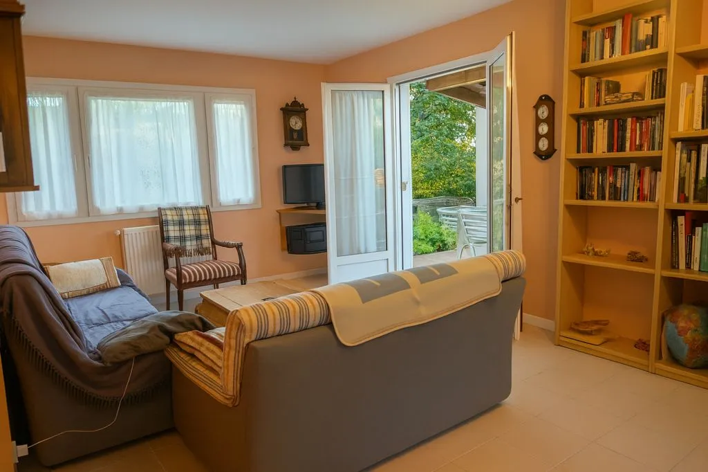 Elutuba - Semi-Detached House with Bay View in Hendaye
