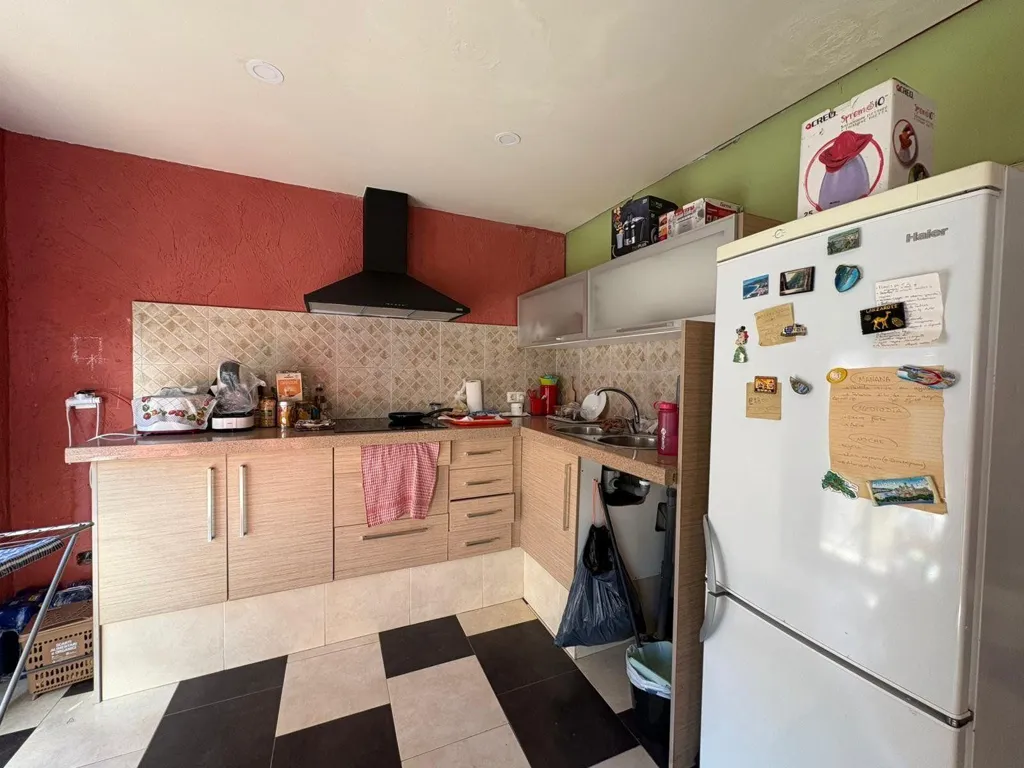 Köök - Flat with Terrace near Valencia in Benifaió
