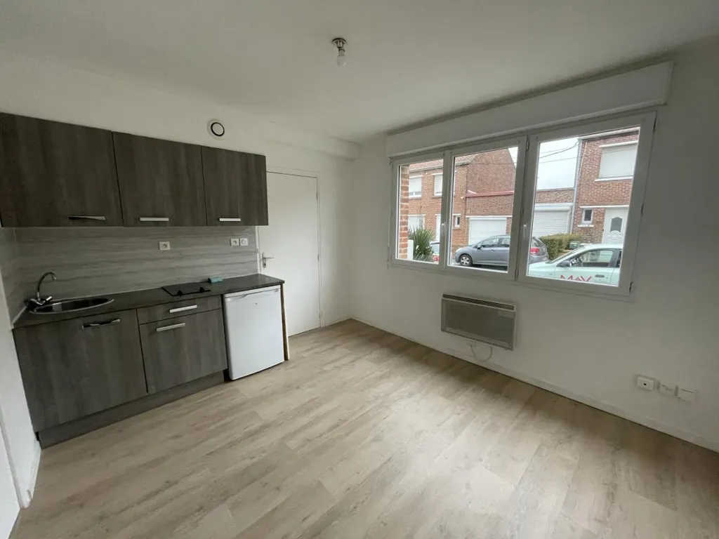 Köök - Bright Studio with Kitchen in Longuenesse
