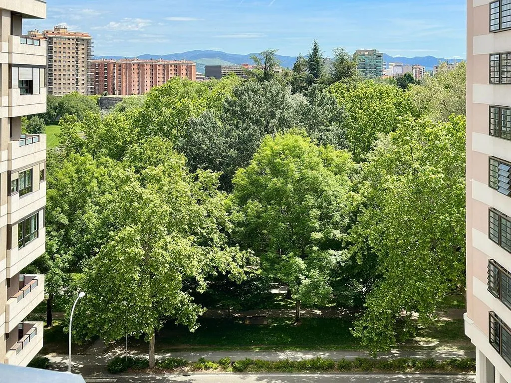 Balcon - Apartment with South View in Pamplona