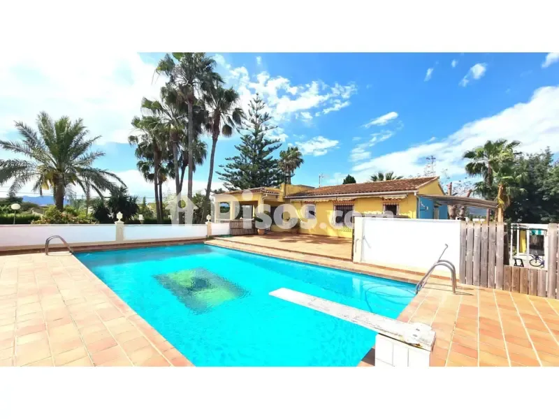 Pool - Chalet with Private Pool near Platja D'Oliva