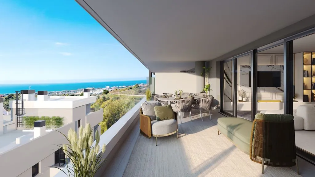 Balcon - Luxury Apartment with Sea View in Marbella