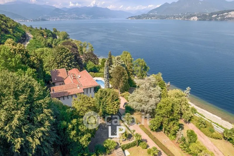Vue aérienne - Villa with Lake View and Marina in Stresa