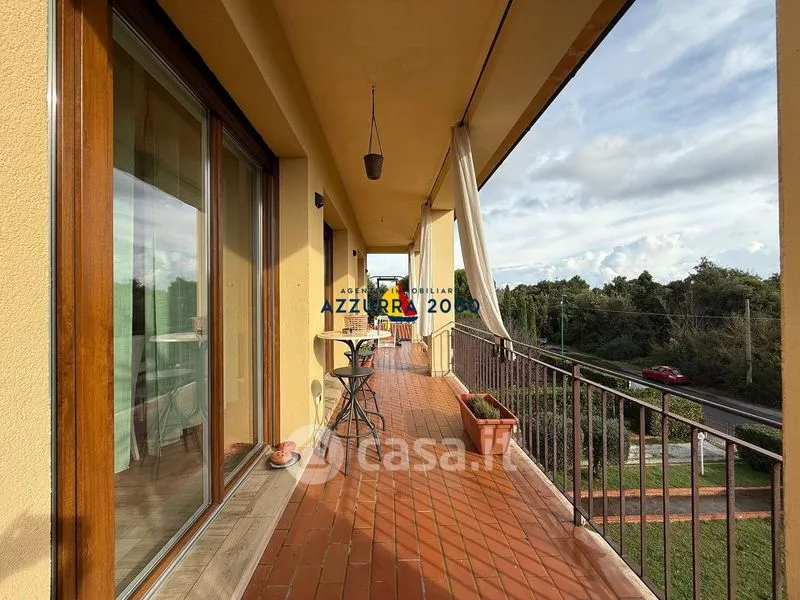 Balcony - Rear-Upper Flat with Sea View in Pisa