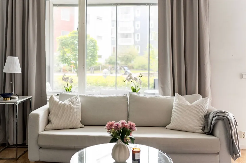Séjour - Apartment with Private Terrace in Stockholm