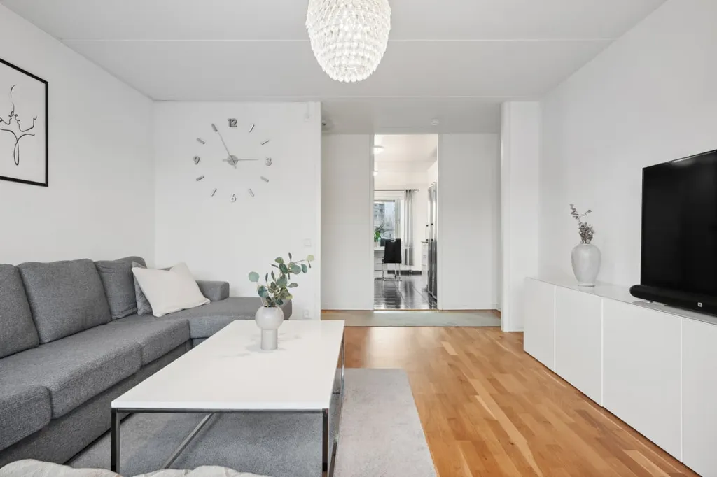 Elutuba - Modern Corner Apartment with Glass Balcony in Helsingborg