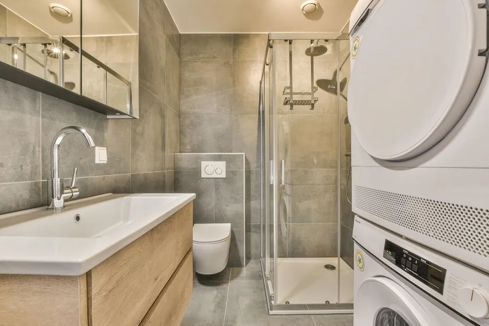 Salles de bain - Furnished Studio in Zeist