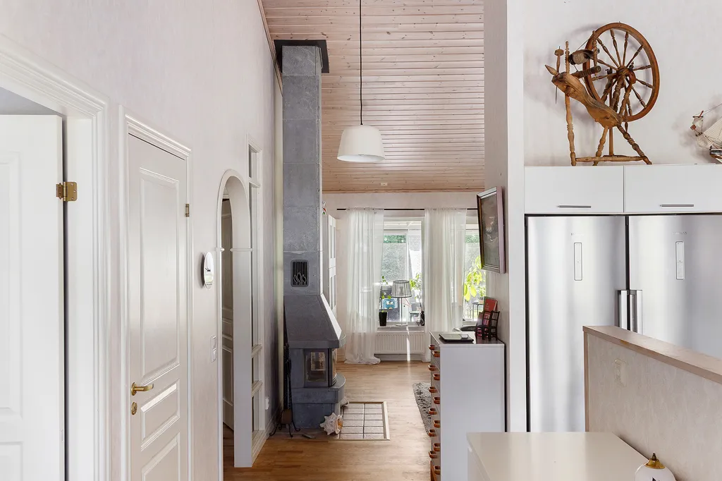 Köök - 1-Storey Villa with Garden in Östra Lugnet
