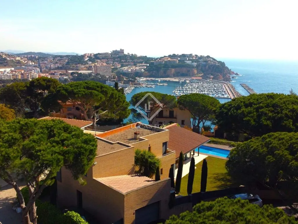 Vue aérienne - Luxury Villa with Sea View in Sant Feliu de Guíxols