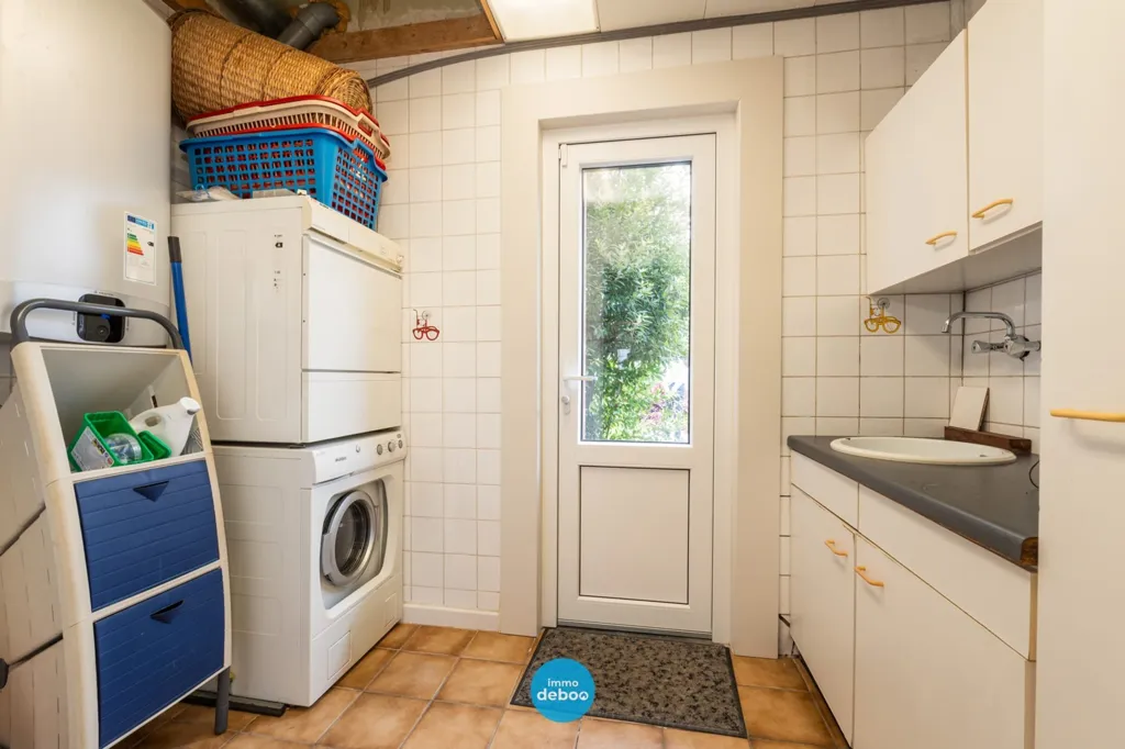 Pesuköök - Ready-to-Move Apartment with Garden in Oostende