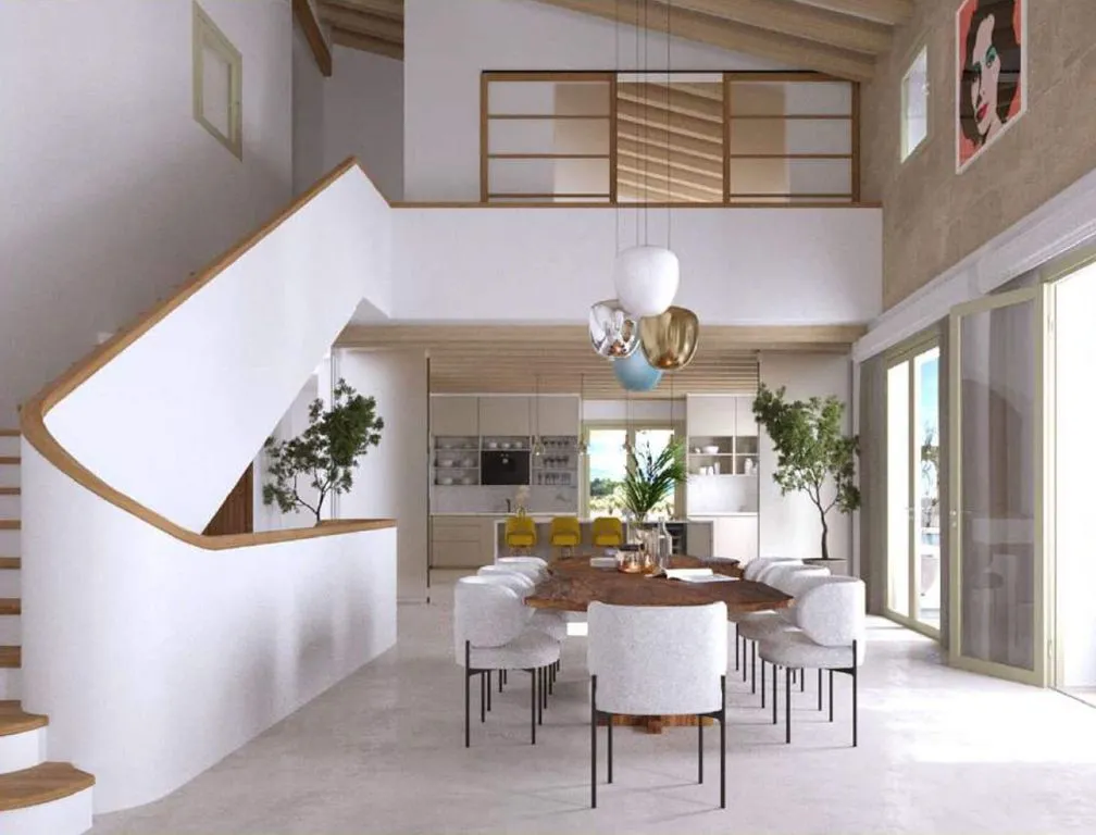 Dining Room - Luxury Villa with Sea View in Valldemossa