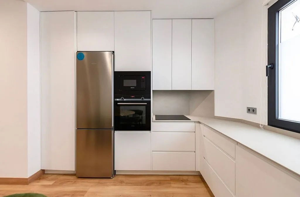 Cucina - Apartment with A/C in Goya, Madrid