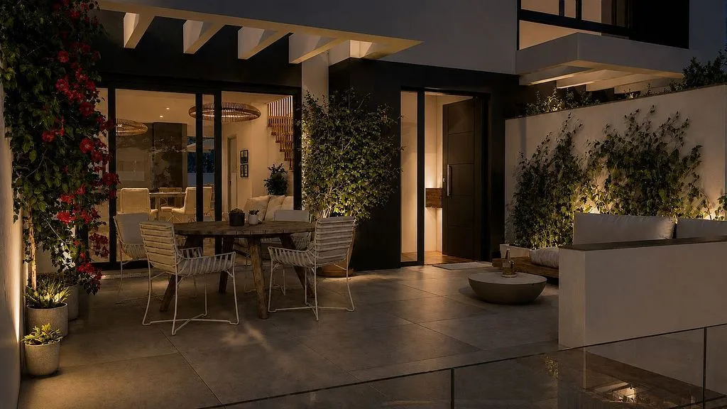 Terrass - Contemporary Adjoined Villa with Pool in Benajarafe