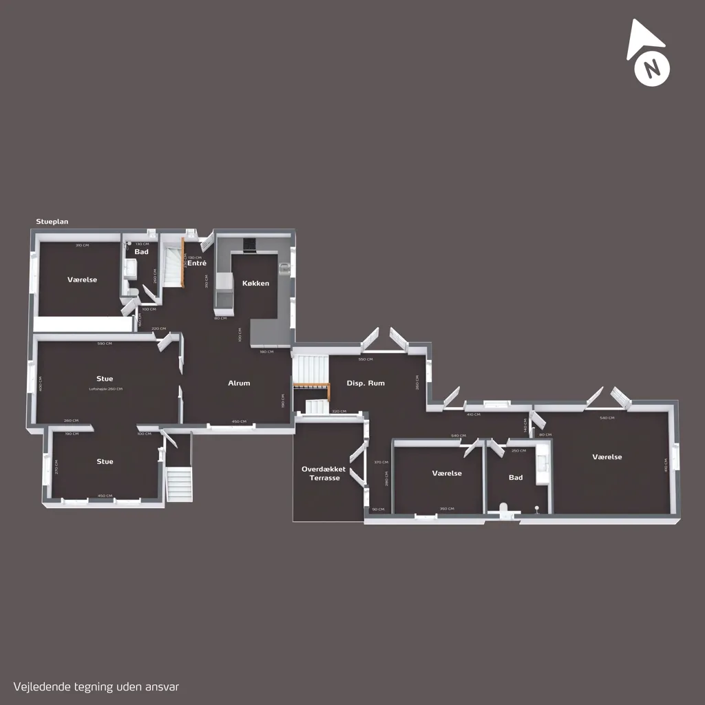 Plan - Villa with Solar Panels near Køge Torv