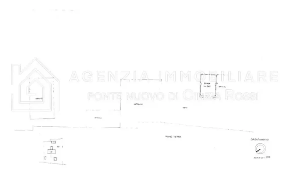 Floor Plan - Rustic Property with Garden in Ravenna
