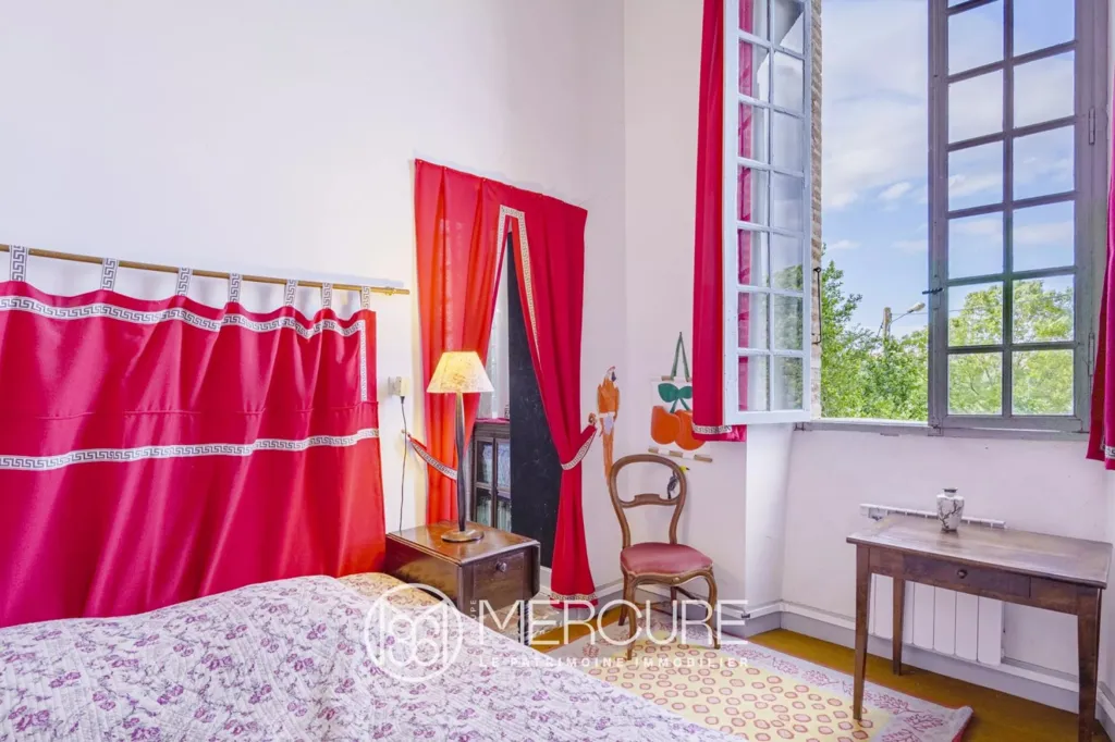 Camere da letto - 17th-Century Château with Pool in Haute-Garonne