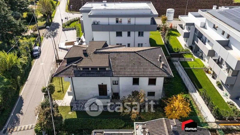 Vue aérienne - Semi-detached Villa with Garden in Thiene Centre