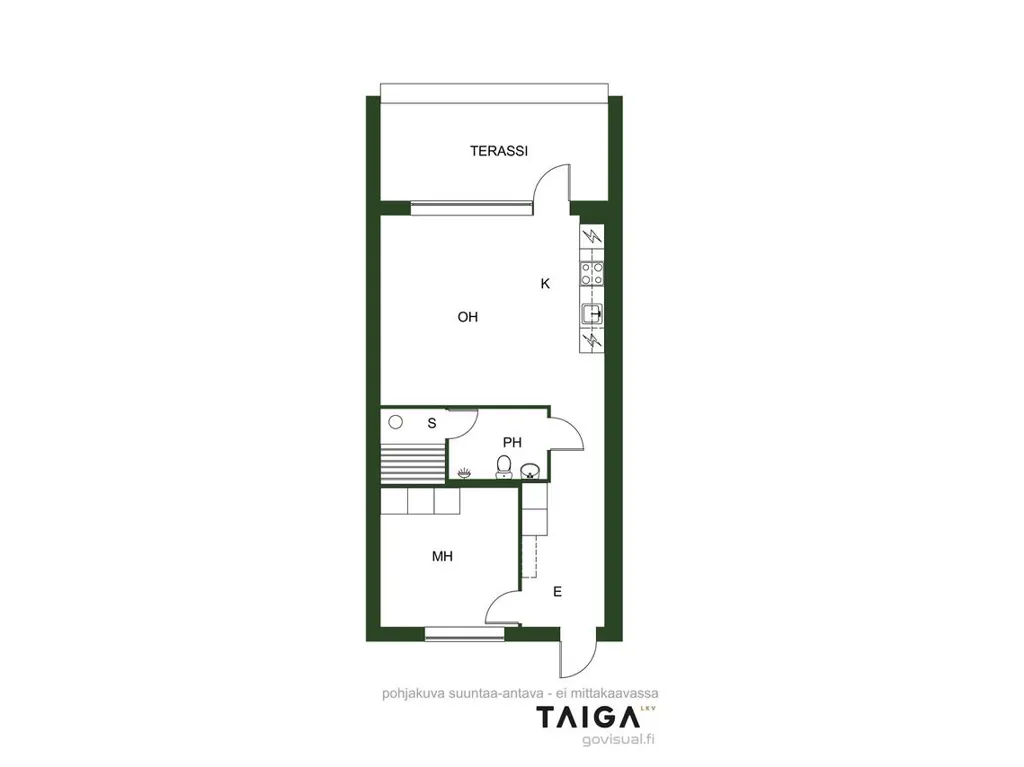 Plaan - Modern Apartments with Sauna in Ounasvaara