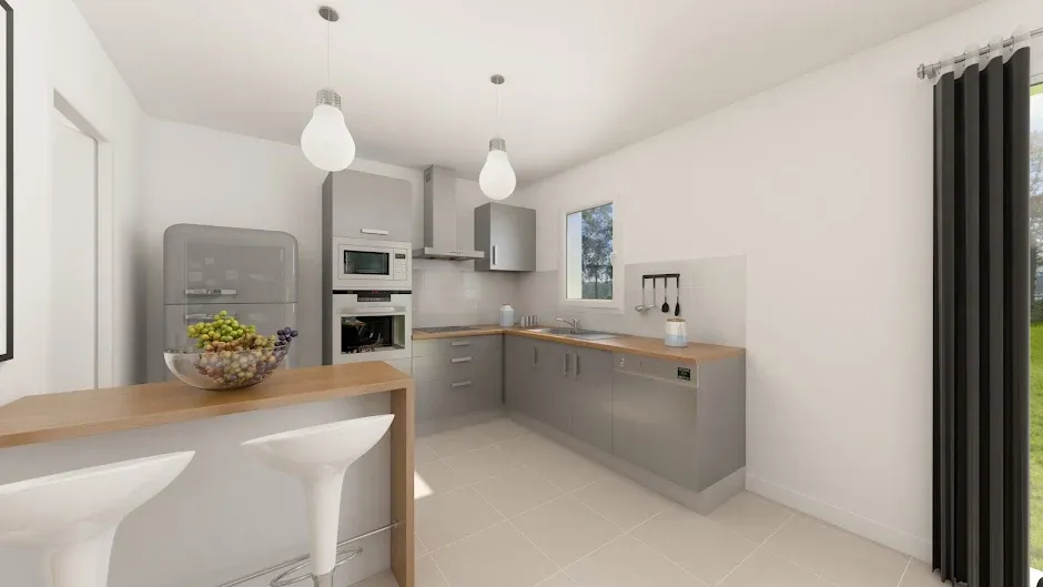 New 4-Piece House with Garden in Scorbé-Clairvaux