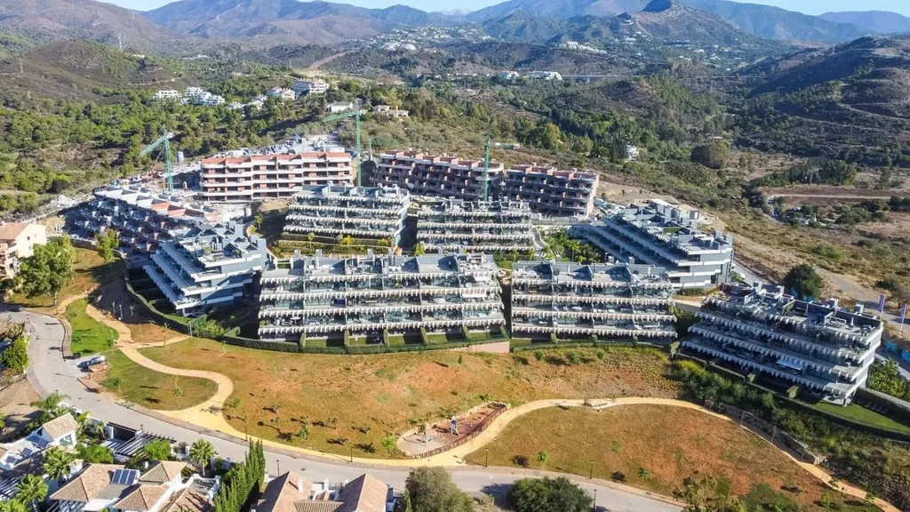 Õhuvaade - Apartment with Large Terrace in Estepona