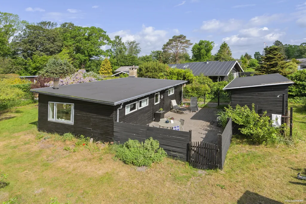 Vue aérienne - Coastal Holiday Home with Garden in Odder